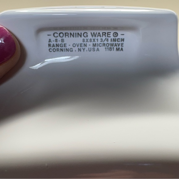 Vintage CorningWare A-8-B L’Echalote Spice Of Life Casserole Dish With Lid 1.5qt - Picture 4 of 5